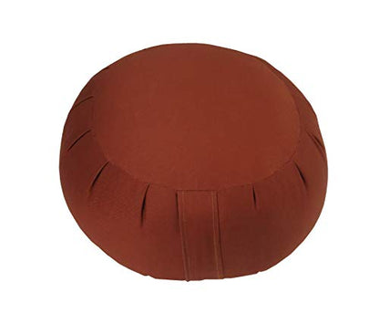 Buckwheat Zafu Meditation Cushion - color: Clay