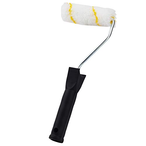 Bates- Paint Rollers, 4 inch Paint Roller with 10 Covers, Wall Painting Tool (Pack of 2) - color: White, size: 4 inch Paint Roller+10 Covers (Pack of 2)