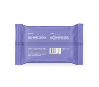 ASUTRA Yoga Mat Cleaning Wipes (Lovely Lavender), 1 (1 Pouch = 30 Wipes) - size: 1 Pouch (30 Wipes)