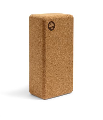Manduka Yoga Block - Fine-Grain Block, Yoga Equipment, Home Gym Accessory, Pilates Tool, Lightweight for Travel, Extra Firm Workout Accessory with Comfortable Edges - size: 3" x 4" x 8.5"