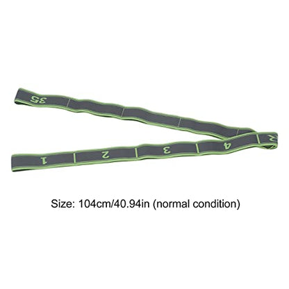 Stretch Band Strap with Number, Elastic Stretching Strap, Fitness Elastic Band, for Exercise Fitness Workout