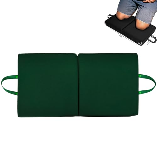 Kneeler Pad,Gardening Knee Pads, Garden Knee Support Board,Kneeling Pad for Gardening, Exercise, Cleaning, & Mechanic Work,Extra Thick Memory Foam Kneeling Pad for Bathing Yoga (Green) - color: Green