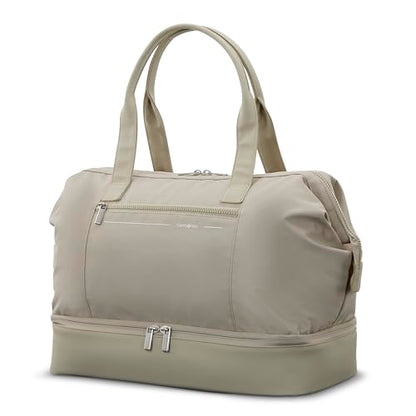 Samsonite Better Than Basic 드롭 바텀 위켄더 - color: 라임스톤 그레이