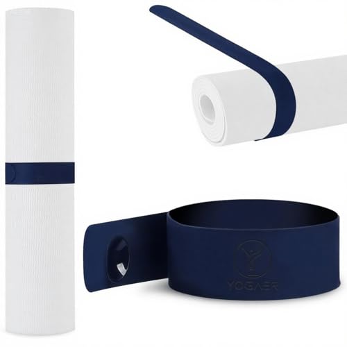 Yoga Mat Carrier Strap, Adjustable Thick Straps Sling for Carrying Large Mats, Stretching Band - color: 1pc Slap Band Blue