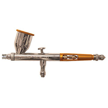 Paasche - TG-3W Airbrush Kit, Double Action Gravity Feed Airbrush in Wooden Case, Includes 3 Head Sizes (.25mm,.38mm, and 66mm), All-Inclusive Airbrush for Artists, Hobbyists, and Professionals - style: Old Version