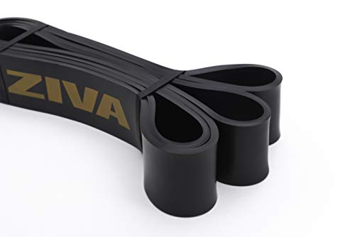 Ziva PRO Portable Resistance Band - Pull Up Assistance Exercise Bands for Home Fitness, Stretching, Strength Training, Physical Therapy – Extra Heavy Resistance, 41" L, 44-66 lbs. Tension - size: Extra Heavy