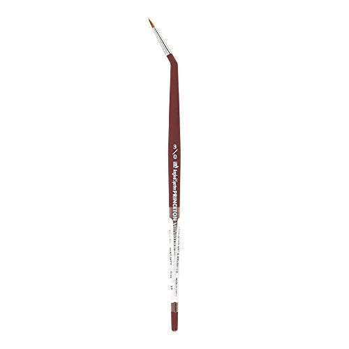 Princeton Velvetouch Minitightspt Brush, Synthetic, Short Handle, Size 3/0 inch, 1 Count