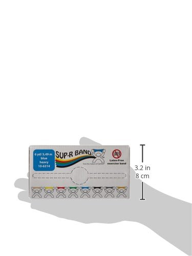 Sup-R Band, Set of 1 Each 6yds - color: 5 Piece Set, size: 6 yd