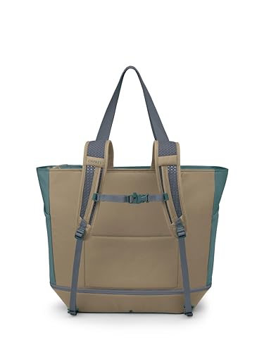 Osprey Daylite Large Tote Pack, Cascade Blue/Latte Brown - color: Cascade Blue/Latte Brown