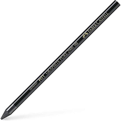 Faber-Castell PITT Graphite HB Pure Pencil, Green,Grey,Black - style: HB