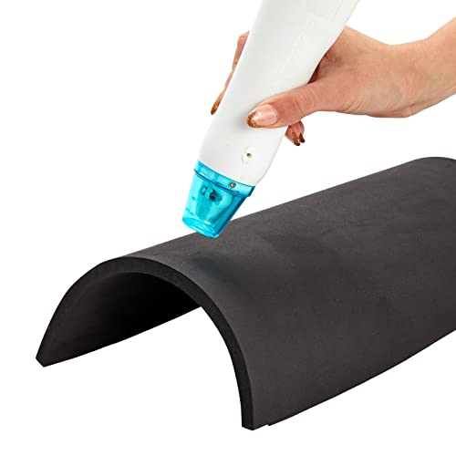 Bright Creations EVA Foam Sheet - Easy-to-Cut Customization & Cosplay Padding - 100 Kg/m3 High-Density Craft Foam - 10mm Thickness, 14 x 39 In - size: 1mm