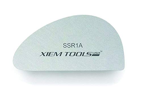 Xiem Tools Stainless Steel Clay Rib for Ceramics and Pottery (Rib 1A) - size: Rib 1A