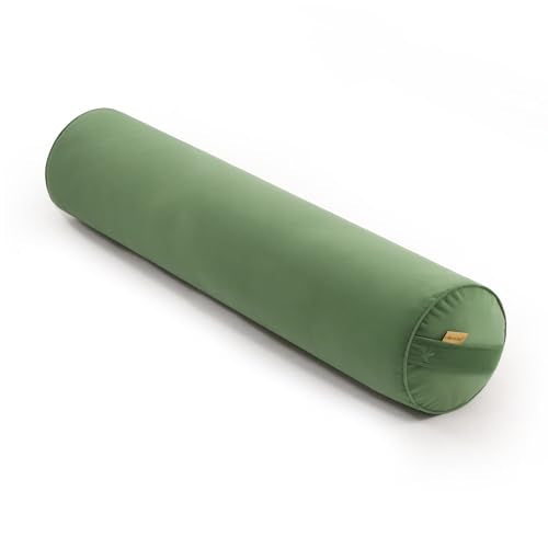 Body Pillow for Adults,Long Round Pillow,Big Cylindrical Pillow,Large Full Bolster Pillows for Side Sleepers (Olive Green, 39.37"*7.87") - color: Olive Green, size: 39.37"*7.87"