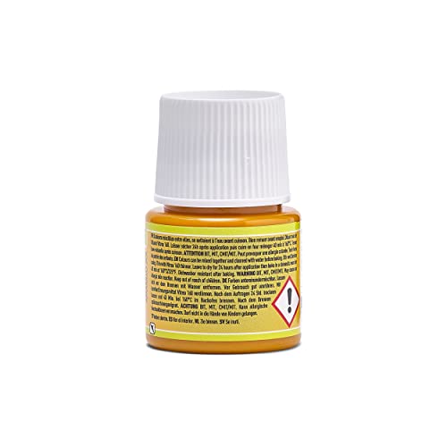 Pebeo Vitrea 160, Glossy Glass Paint, 45 ml Bottle - Sun Yellow - color: Sun Yellow