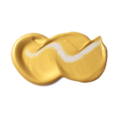 Liquitex Soft Body Acrylic Paint, 2-oz Bottle, Iridescent Bright Gold | Low Viscosity, Highly Pigmented, Satin Finish, Retains Subtle Brush Strokes, Great Surface Coverage, Highly Versatile - color: Iridescent Bright Gold, style: 2-oz Bottle