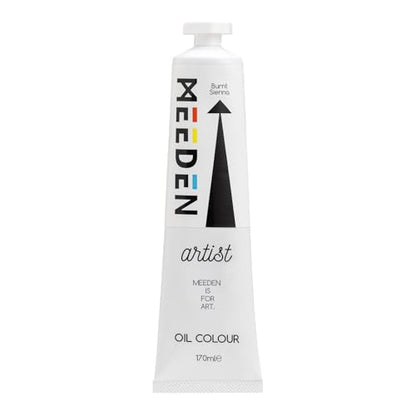 MEEDEN Artist Grade Oil Paint: Burnt Sienna - 170ml/5.7oz Tube | Professional Art Paints and Supplies for Canvas Painting - color: Burnt Sienna, size: 5.7 Fl Oz (Pack of 1)