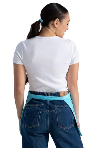 Chef Works Unisex Waitress Apron - color: Turquoise