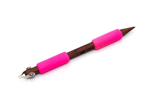 The Original DiamondCore Tools FP6 Fine Point Ballpoint Carving Tool for Pottery, Clay Carving, Sgraffito and Ceramic Surface Design - color: FP6