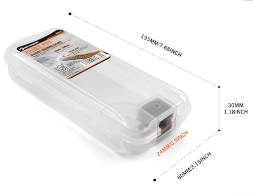 ROLLINGDOG Paint Brush Case | Super Sealed ,Airtight Paint Brush Storage, 1" to 2 1/2" Brushes - color: Paint Brush Storage for 1" to 2 1/2" Brushes