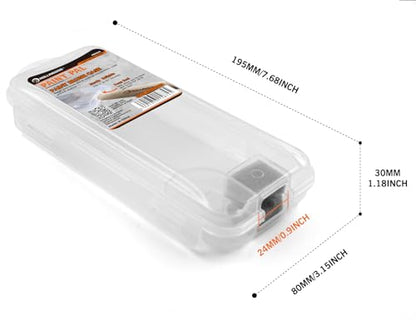 ROLLINGDOG Paint Brush Case | Super Sealed ,Airtight Paint Brush Storage, 1" to 2 1/2" Brushes - color: Paint Brush Storage for 1" to 2 1/2" Brushes