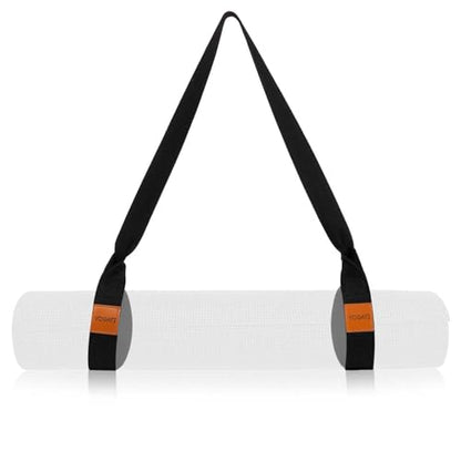 YOGATI® Yoga Mat Straps for Carrying | Adjustable Cotton Yoga Strap for Carrying Mats | Fits Standard and Thick Yoga or Pilates Matt | Practical & Perfect Yoga Mat Carrying Strap Design that Lasts