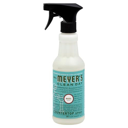 MRS. MEYER'S CLEAN DAY All-Purpose Cleaner Spray, Basil, 16 fl. oz, (Pack of 2) - size: 16 Fl Oz (Pack of 2)