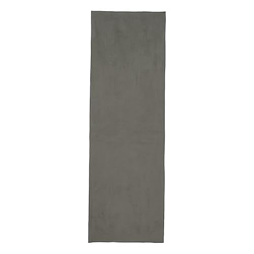 Amazon Basics Yoga Mat Towel, Hot Yoga, Soft, Sweat Absorbant - color: Gray