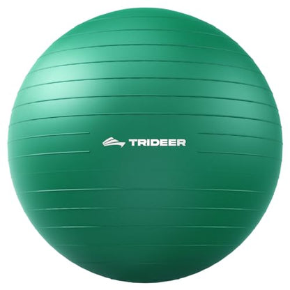 Trideer Exercise Ball for Physical Therapy, Core Strength, Stability & Balance Training, Swiss Ball for Yoga, Fitness & Rehabilitation - size: Standard Support-Medium (19-22 inches/48-55 cm)