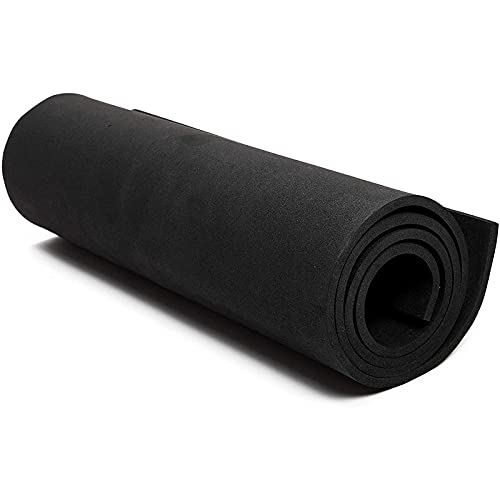Bright Creations Craft Foam Roll - 6mm, 14 x 39 in, Black - Cosplay Armor Padding & High Density Sheet & Crafting Supply - size: 6mm