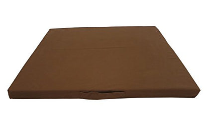 Deluxe Zabuton Meditation Mat - color: Cinnamon