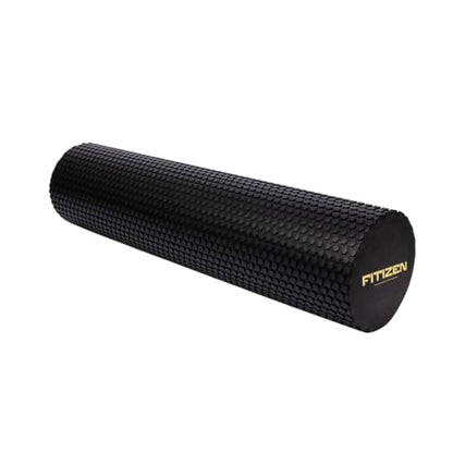 Fitizen Foam Roller – Muscle Massage Rehab Stiff Back Pain Physical Therapy Deep Tissue Firm Exercise Equipment Home Gym Stress Yoga Pilates for The Fit Citizen by FitNation - style: Large - 24 x 6 inches