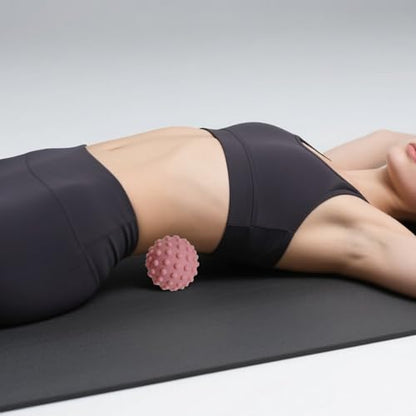 Foot Massage Ball Myofascial Release, Restore Foot Massage Roller, Massage Tool for Tight Muscles and Sore Feet, Pain Relieve from Plantar Fasciitis - color: 1 Pink Massage Ball