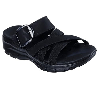 Skechers Women's Easy Going - Perfect Company - color: Black/Black, size: 7.5