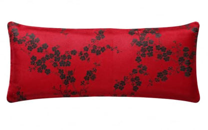 Handmade Luxe Serenity Eye Pillow - All-Natural Flaxseed - Unscented or Lavender Scented – Weighted Eye Mask for Yoga, Meditation, Hot & Cold Therapy - color: RED MOON BLOOM, style: LAVENDER SCENTED