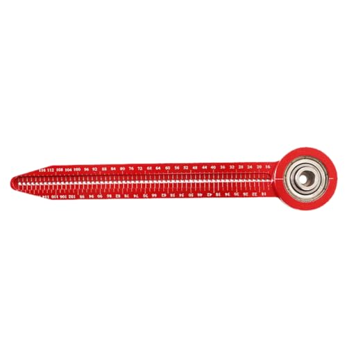 Woodworking Compass Tool Portable Aluminum Alloy Hole Ruler Circle Drawing Ruler Precision Marking Gauge 5.74In for Carpentry Engineering Design