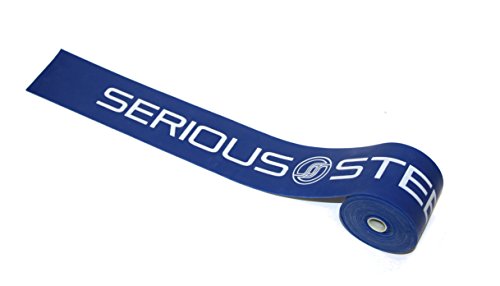 Serious Steel Mobility & Recovery (Floss) Bands |Compression Band | Tack & Flossing Band (7' L x 2" W) - color: Single - Blue
