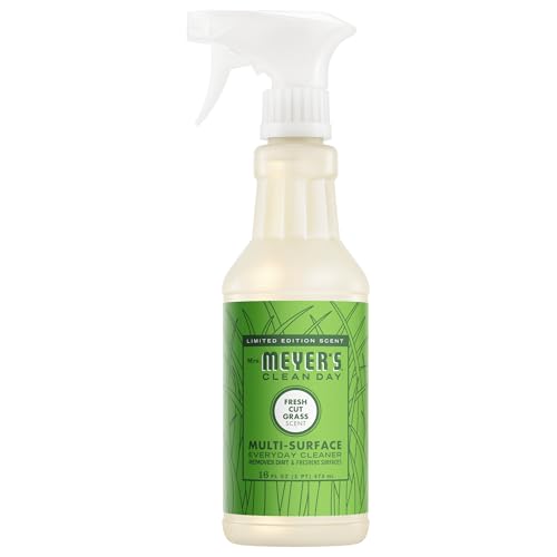 MRS. MEYER'S CLEAN DAY Multi-Surface Cleaner, Fresh Cut Grass, 16 fl oz - size: 16 Fl Oz (Pack of 1)