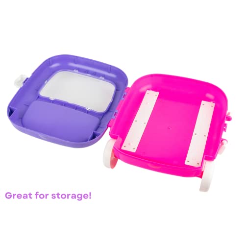 Innovative Designs Gabby’s Dollhouse Color and Roll Activity Set with Carrying Case, Stickers, & Art Supplies - style: GabbysDollhouse