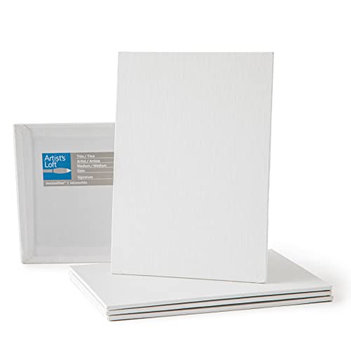 6 Packs: 5 ct. (30 total) Value Pack Canvas Panels by Artist's Loft® Necessities™ - size: 5\ x 7\