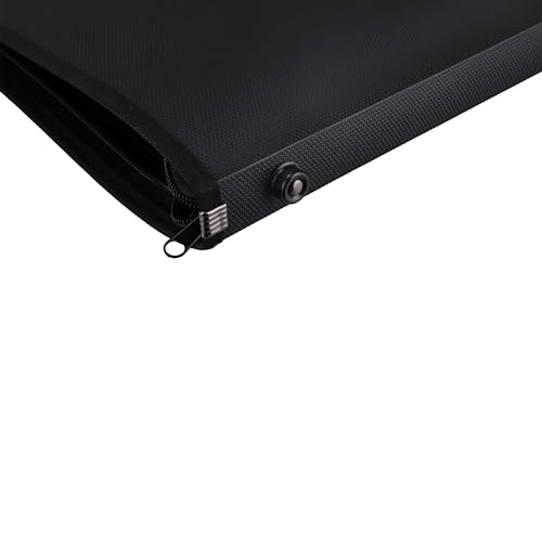 Artist's Loft Art Portfolio – Hard-Shell Zippered Portfolio with Carry Handles, Black, 17" x 22", 1 Pack
