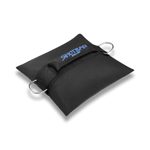 Bag for Wake Surfing, or Wakeboarding, Boat Weight Bags for Boosting Wake, Prefilled With Fine Recycled Steel Shot, Easy to Handle – 5 Year Warranty (Sizes 25lb or 50) (D-Ring, 50 LB) - size: 50 LB, style: D-ring