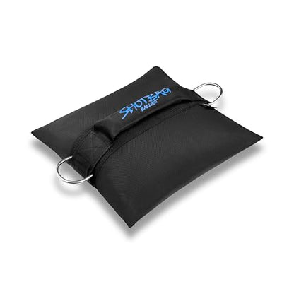Bag for Wake Surfing, or Wakeboarding, Boat Weight Bags for Boosting Wake, Prefilled With Fine Recycled Steel Shot, Easy to Handle – 5 Year Warranty (Sizes 25lb or 50) (D-Ring, 50 LB) - size: 50 LB, style: D-ring