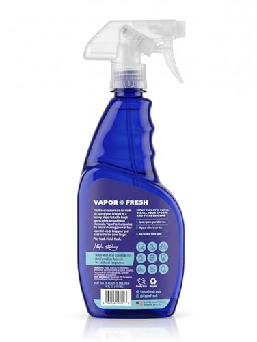 Vapor Fresh Sports Gear Cleaner and Deodorizer Spray, 16oz (12 Pack) - size: 16 Fl Oz (Pack of 12)