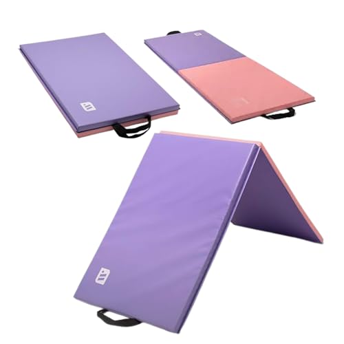 We Sell Mats Core Basic Personal Fitness & Exercise Mat - 2x6, 4x6, 4x8 - All Purpose Gym Mat for Home Workout, Yoga, Pilates, Stretches & Floor Exercises - color: Purple-Pink, size: 2' x 6' x 1.5"