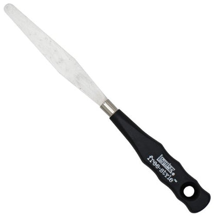 Liquitex Professional Freestyle Small Painting Knife, No. 9 | Rustproof Stainless Steel Knife Blade, Non-Slip Ergonomic Handle for Grip, Riveted Handle for Durability - size: Small, style: No. 9