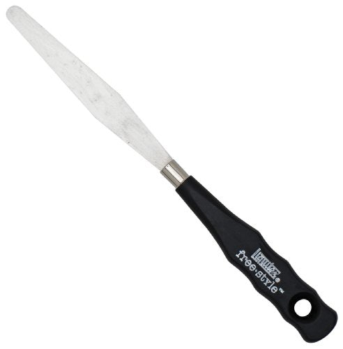 Liquitex Professional Freestyle Small Painting Knife, No. 9 | Rustproof Stainless Steel Knife Blade, Non-Slip Ergonomic Handle for Grip, Riveted Handle for Durability - size: Small, style: No. 9