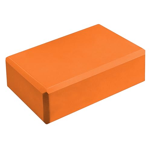 3in Yoga Blocks Bulk, 10 Pack, 3x6x9in - color: Orange