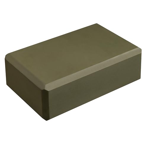 3in Foam Bulk Yoga Blocks, 10 Pack - color: Olive Green