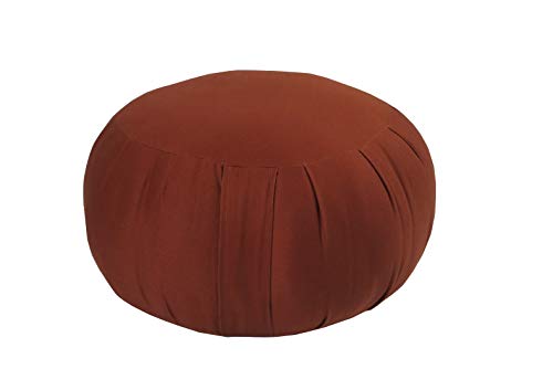 Kapok Zafu Meditation Cushion - color: Clay