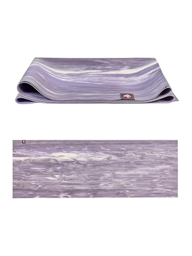 Manduka | eKO Superlite Travel Yoga Mat - color: Hyacinth Marbled, size: 71" x 24"
